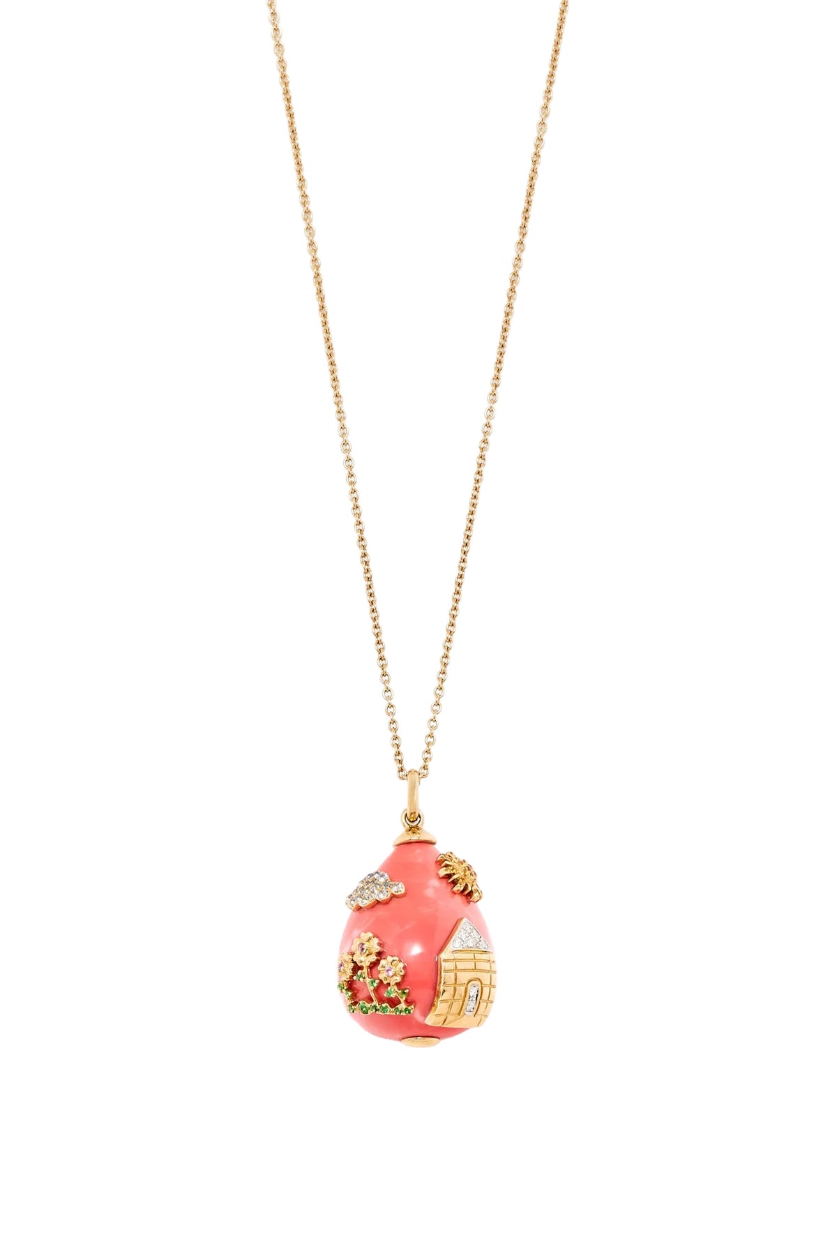 The House of Happiness Pendant Necklace