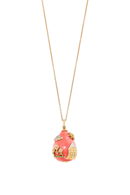 The House of Happiness Pendant Necklace