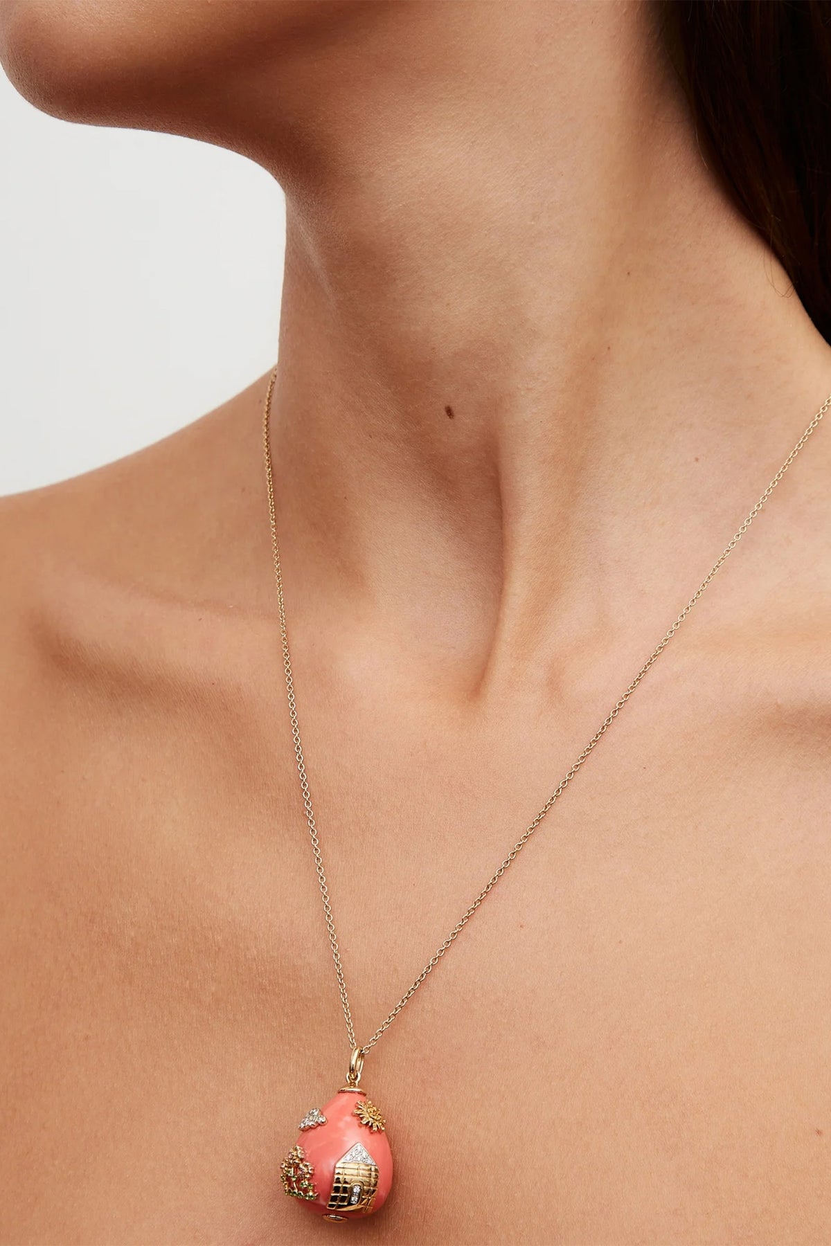 The House of Happiness Pendant Necklace