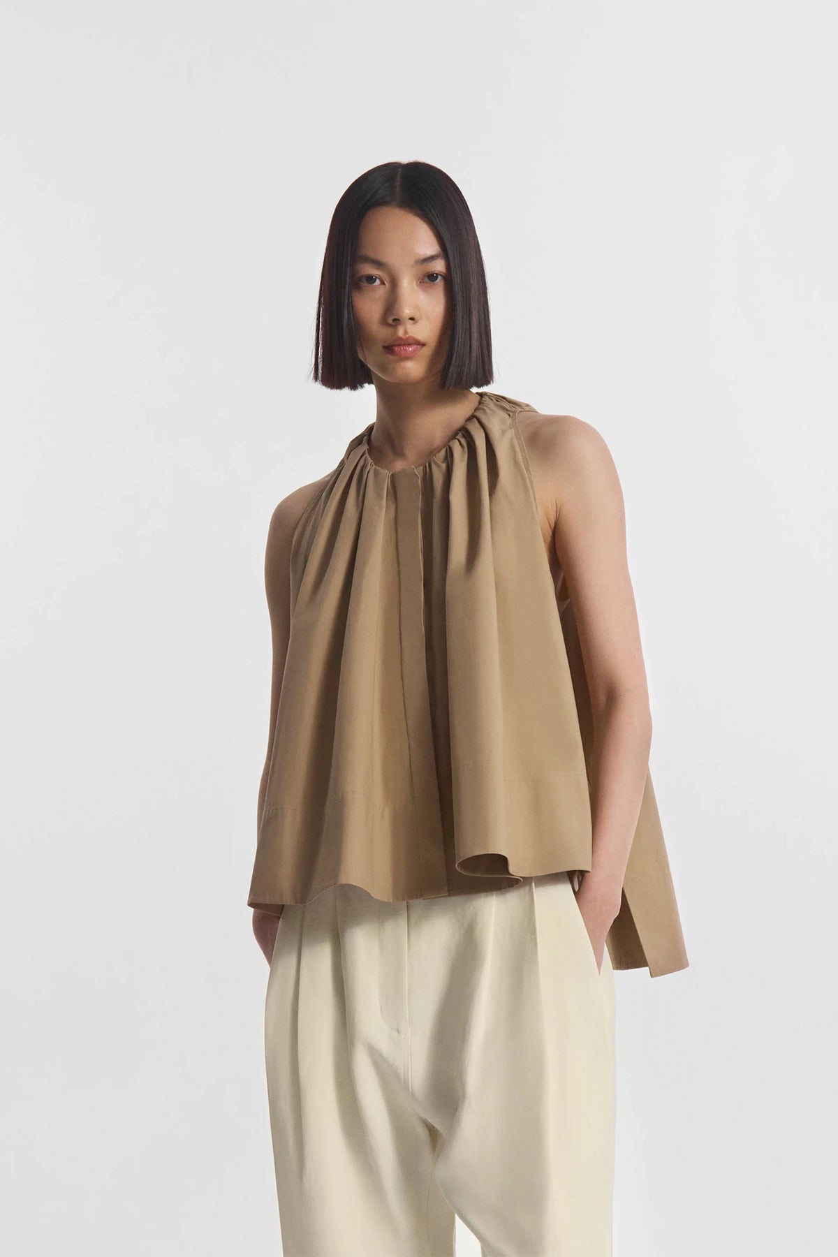 Gathered Tunic Shirt
