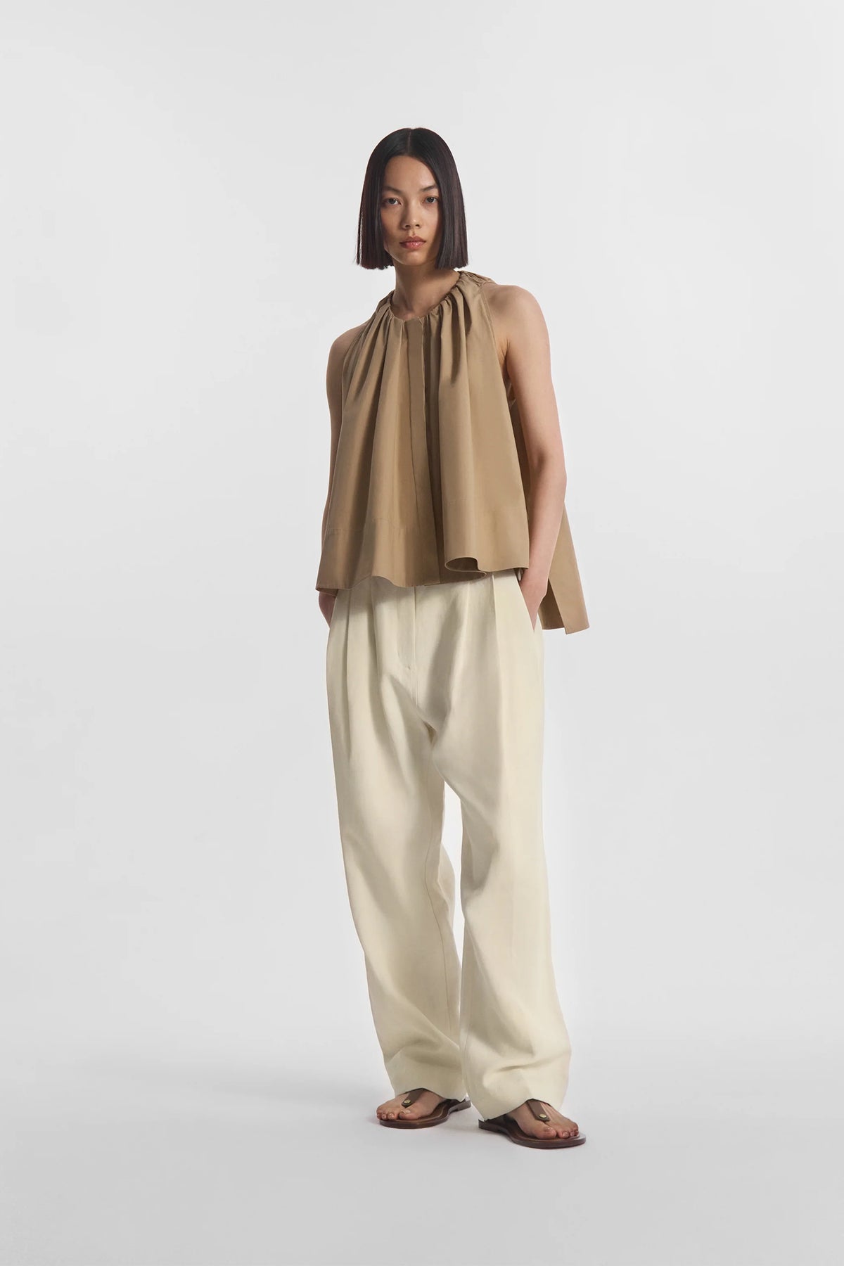 Gathered Tunic Shirt