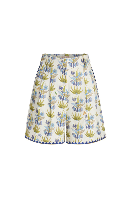 Beatrice Celestine Flower Shorts