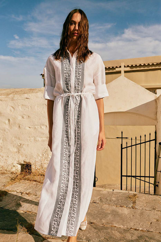 Nori Lace Midi Dress