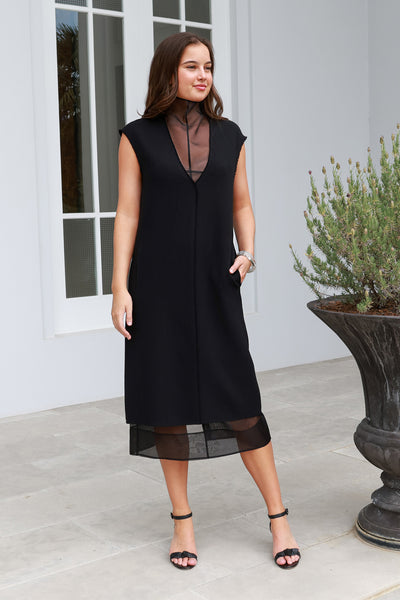 open lace back dress Bytimo main image 1