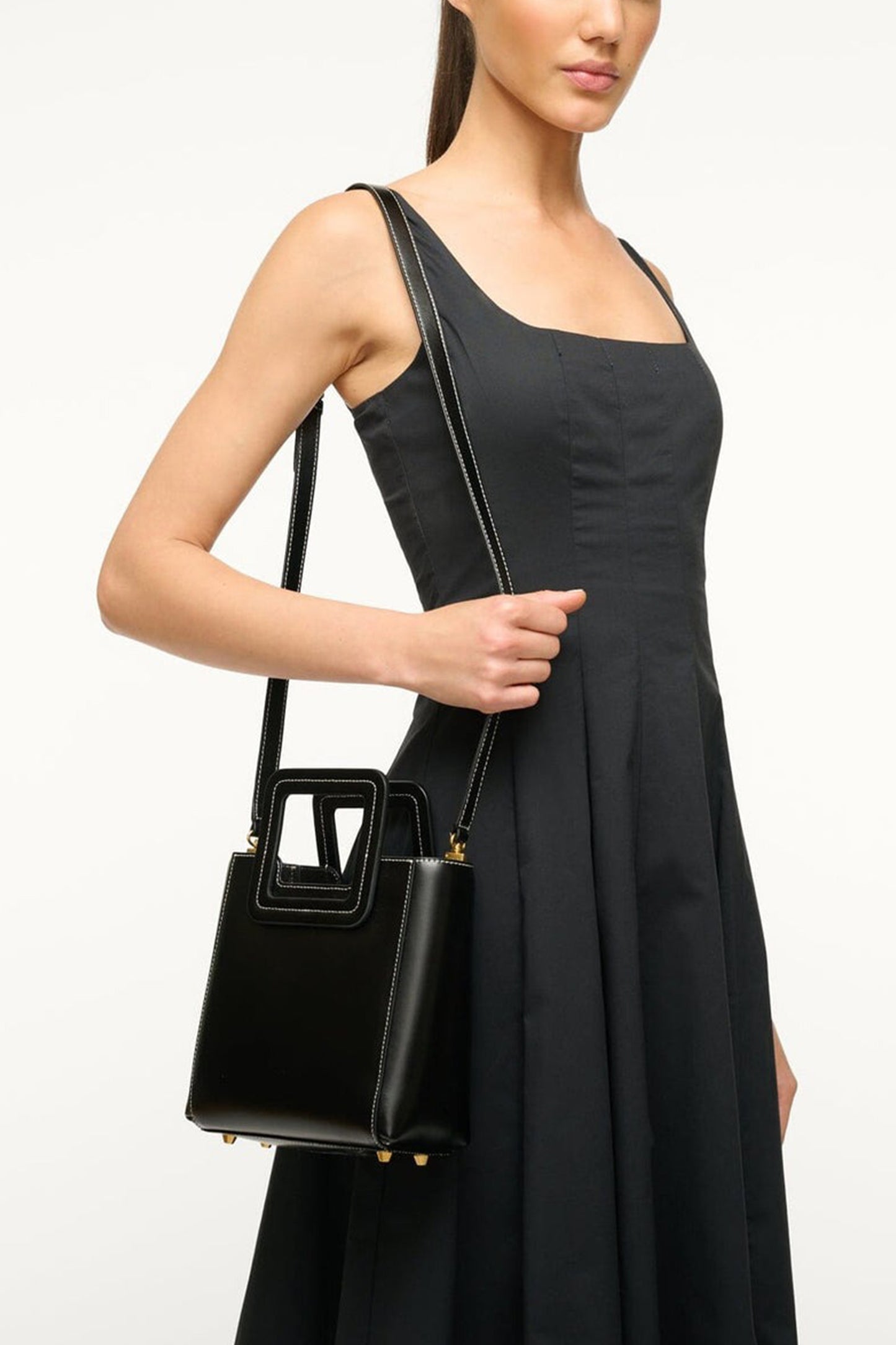 Mini Shirley Leather Tote