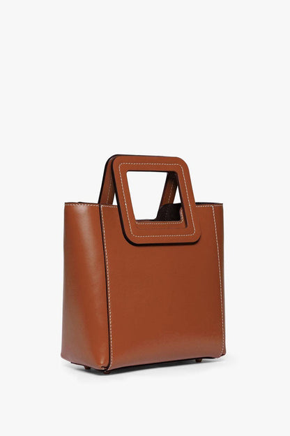 Mini Shirley Leather Tote