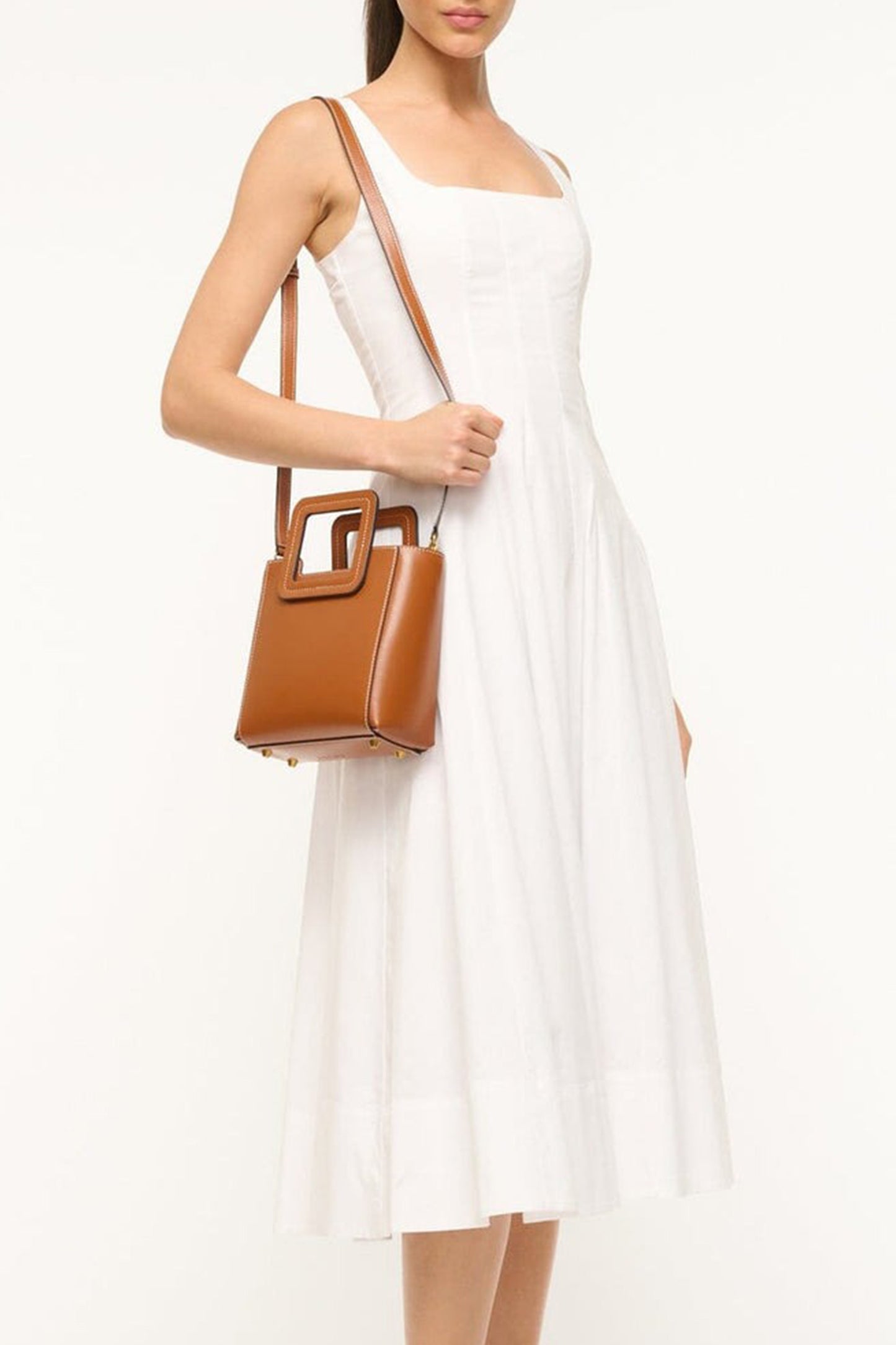 Mini Shirley Leather Tote