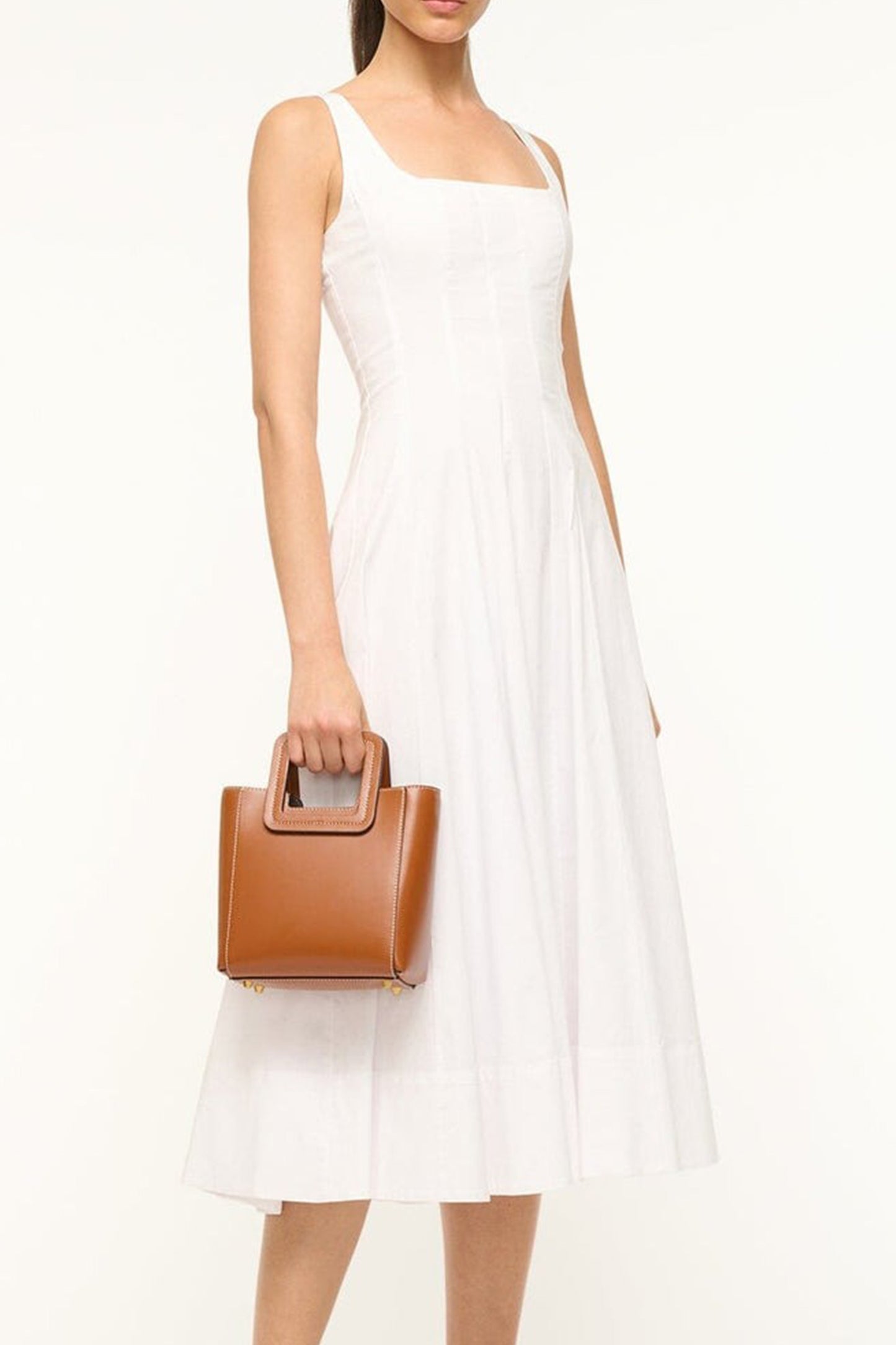 Mini Shirley Leather Tote