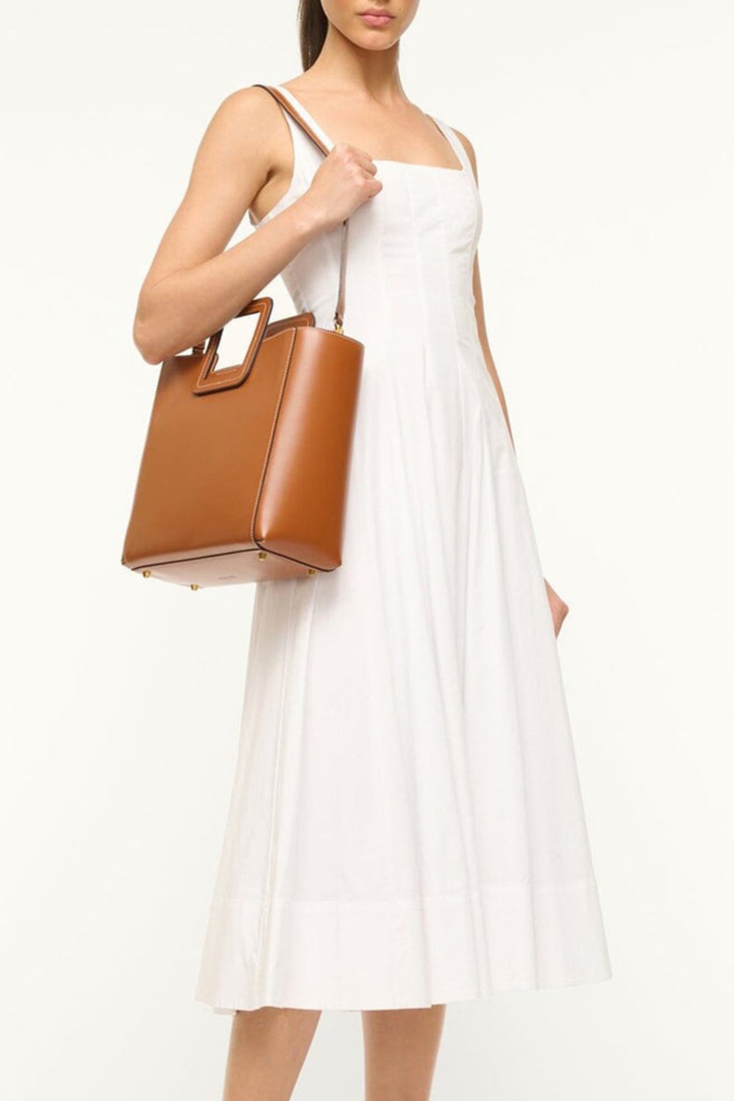 Shirley Leather Tote