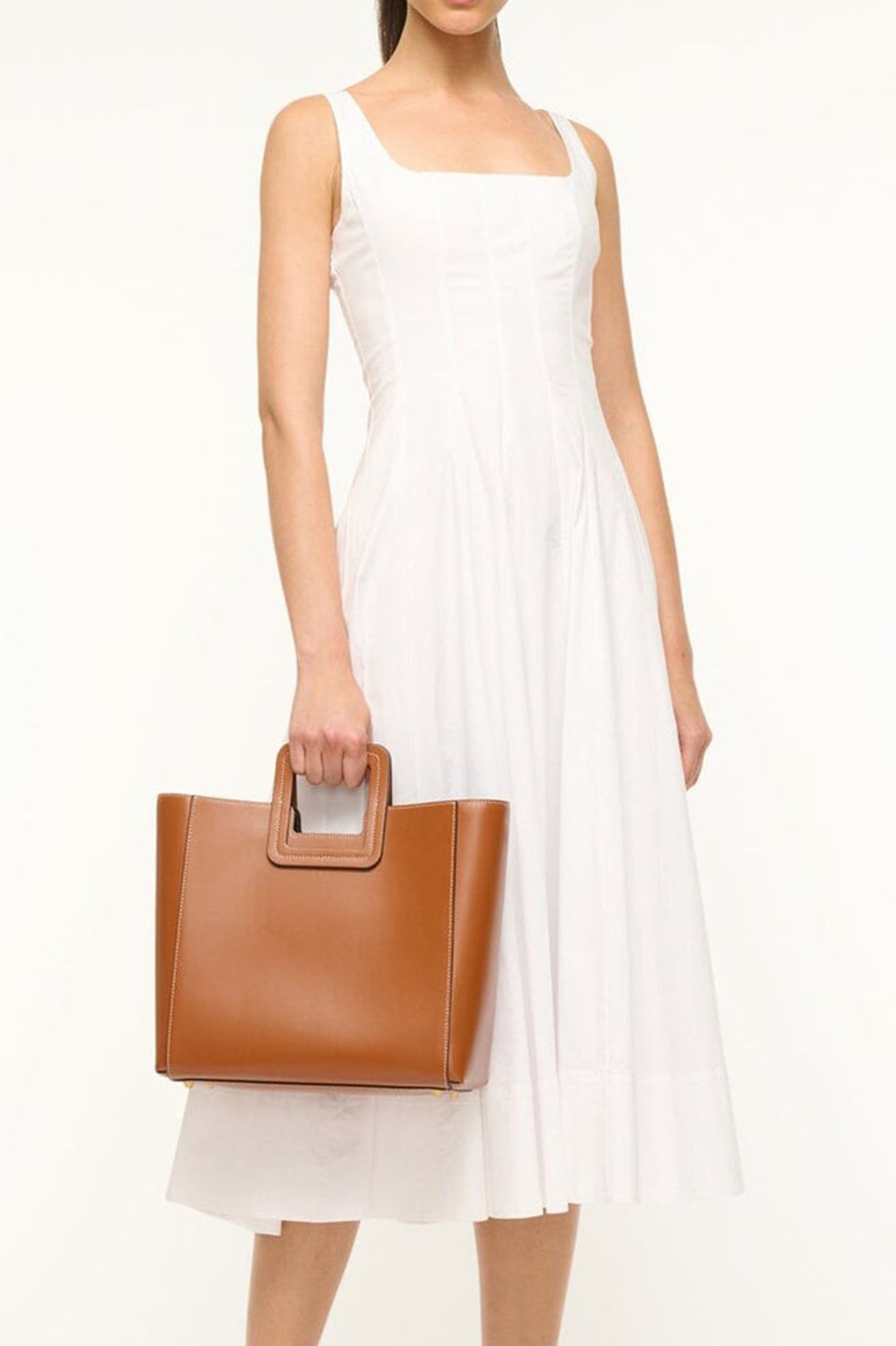 Shirley Leather Tote