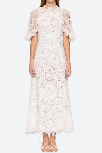 chinese dress ladies Anastasia Battenberg Maxi Dress – Samantha Ogilvie