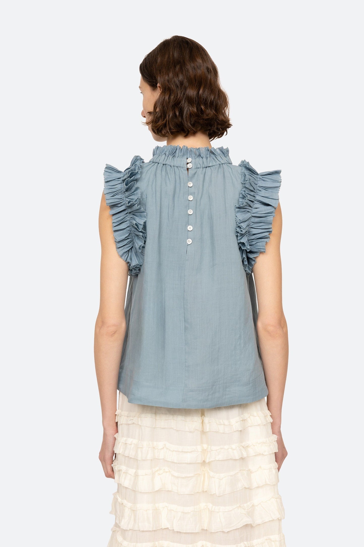 Anise Flutter SLV Top