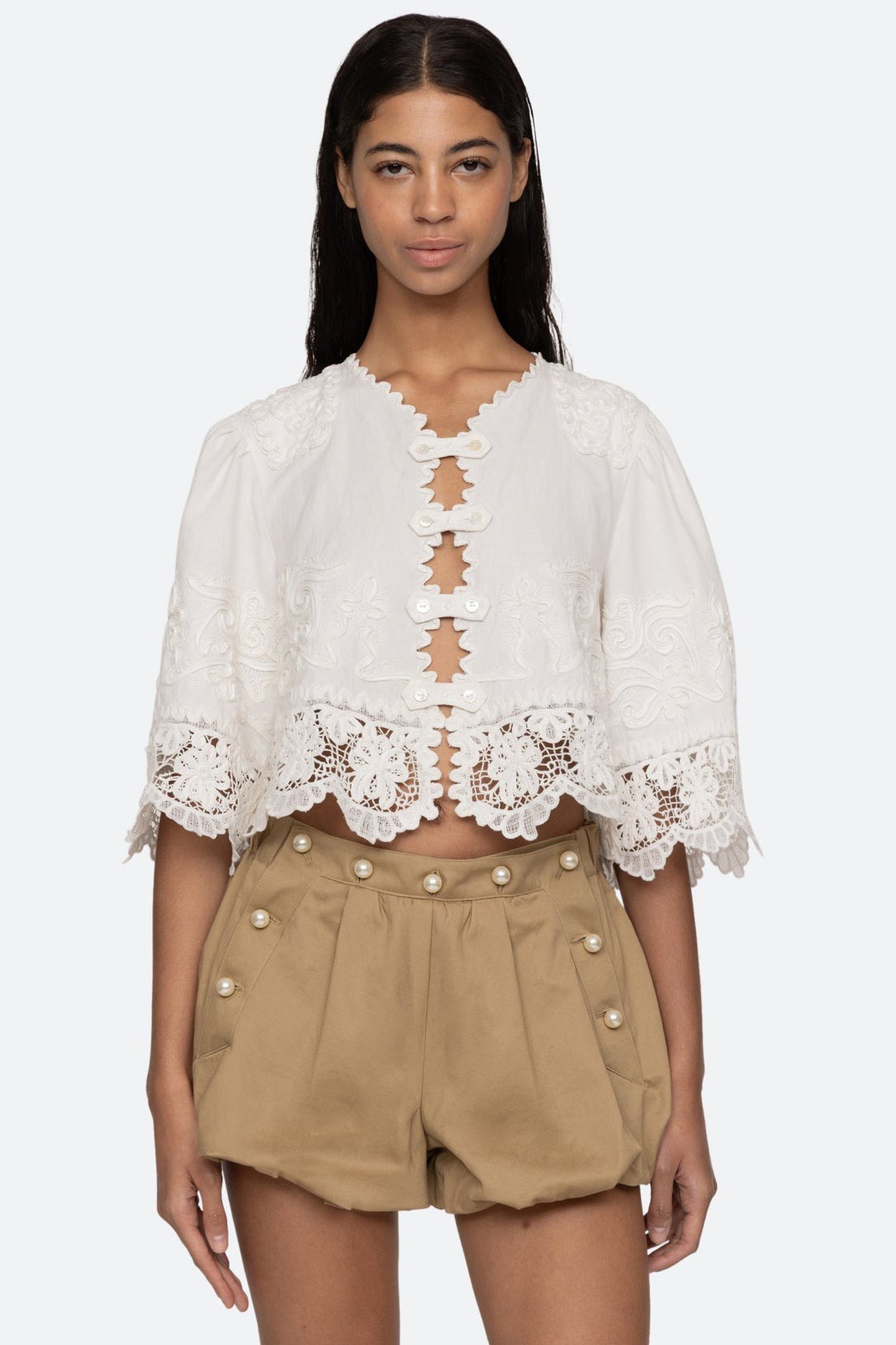 Iyla Soutache S/SLV Top