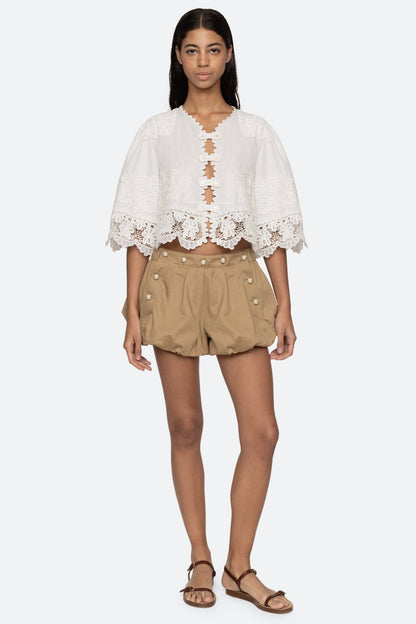 Iyla Soutache S/SLV Top