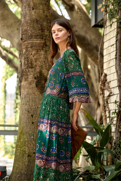 Melba L/SLV Midi Dress