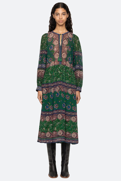 Melba L/SLV Midi Dress
