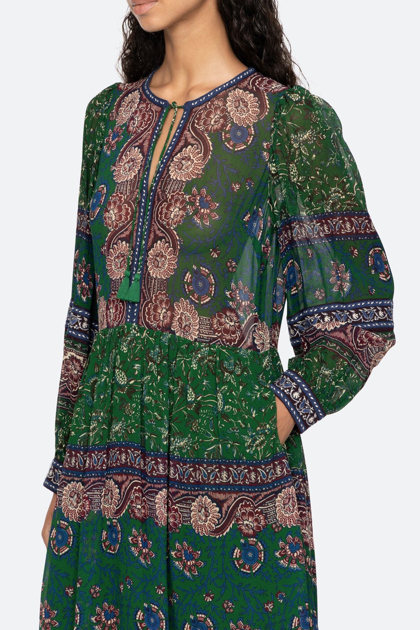 Melba L/SLV Midi Dress