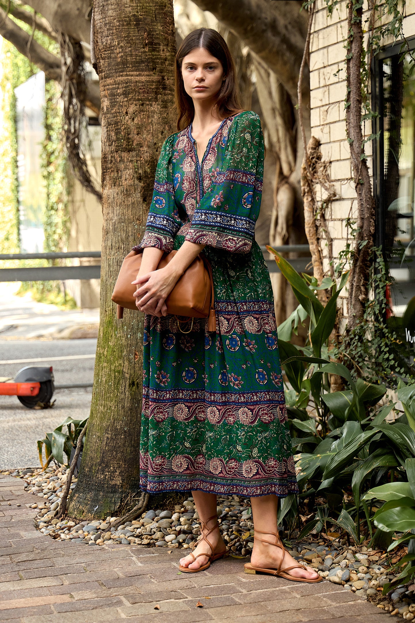 Melba L/SLV Midi Dress