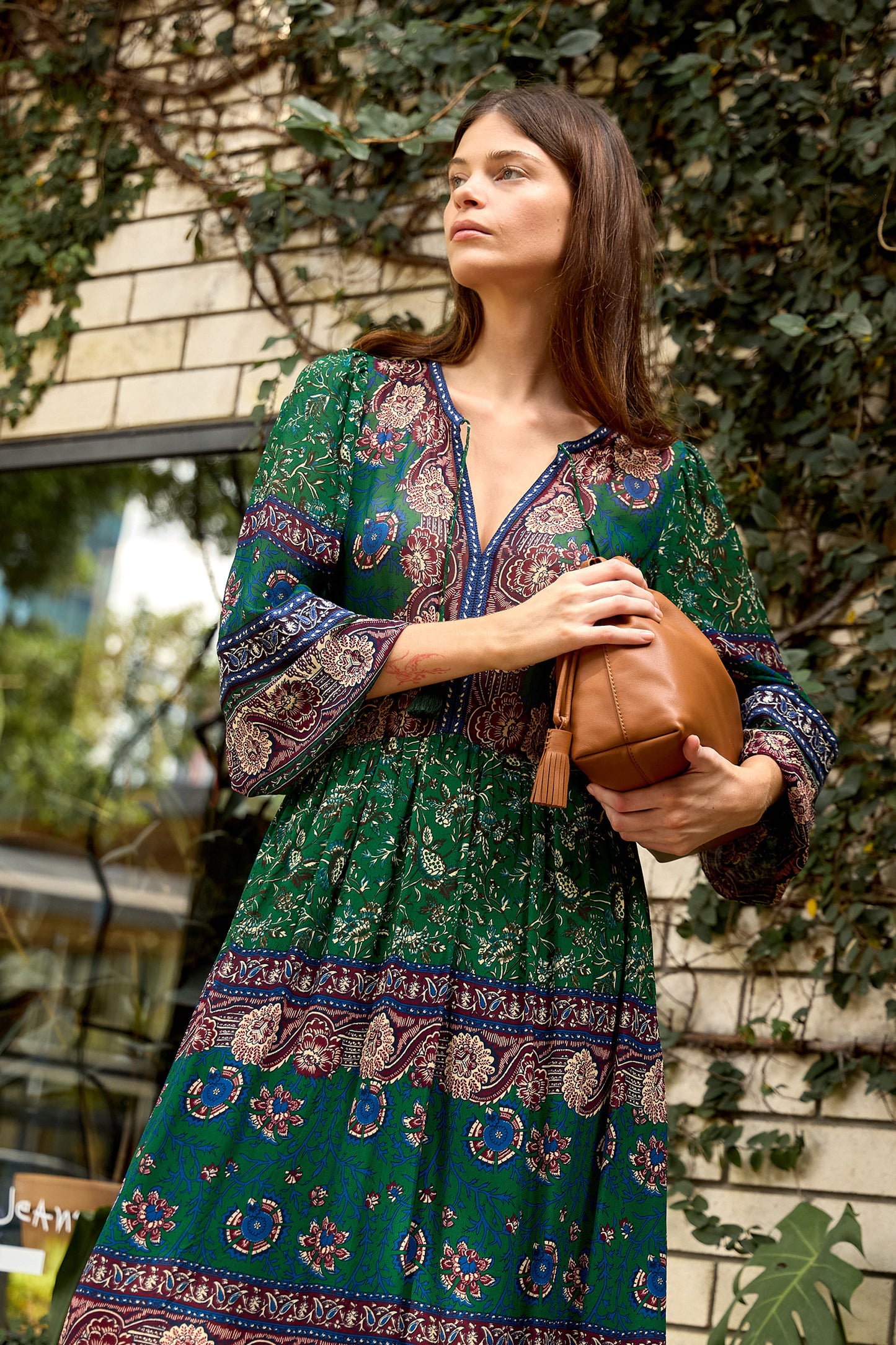 Melba L/SLV Midi Dress