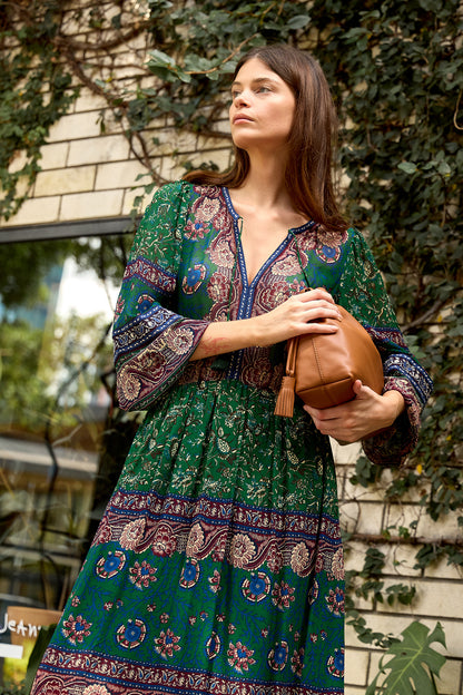 Melba L/SLV Midi Dress