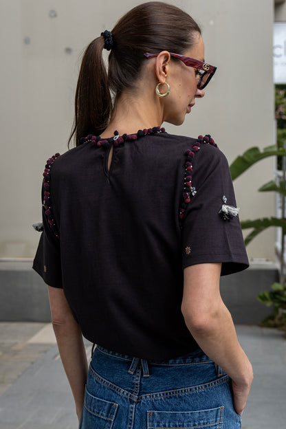 Maja Embroidery T-Shirt