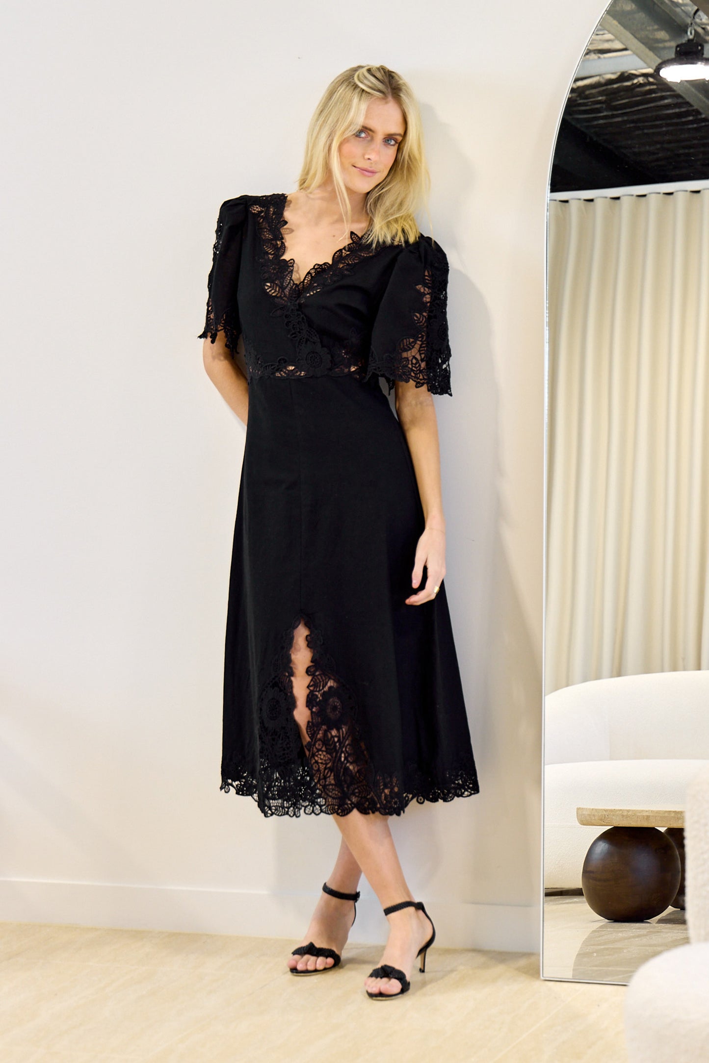 Marcella Lace S/SLV Dress