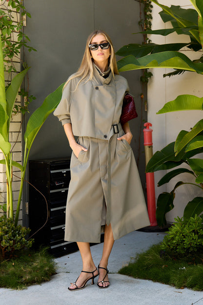 Double Collar Frank Trench