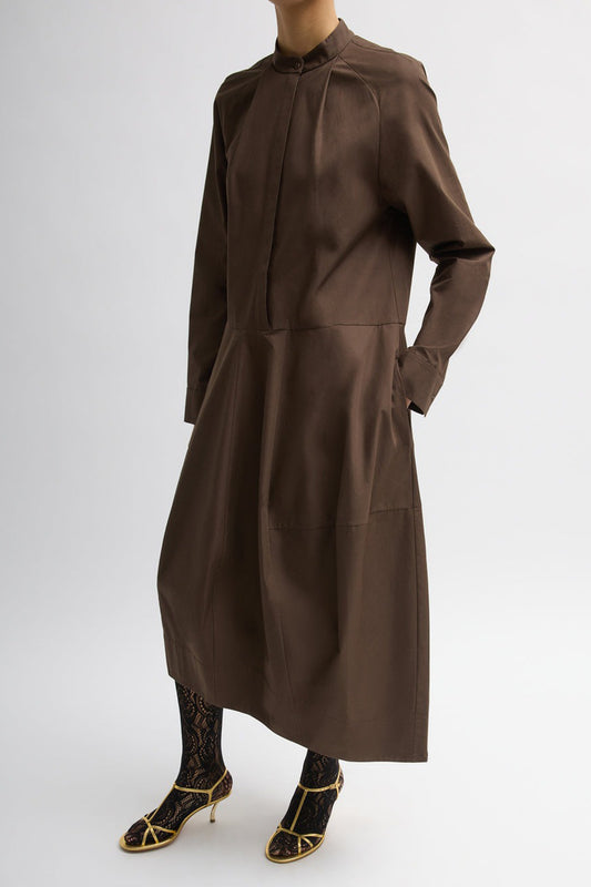 Eco Poplin Balloon Dress