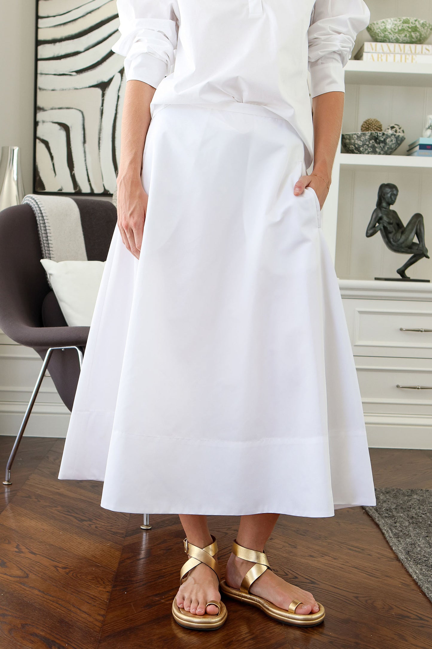 Eco Nylon Circle Skirt