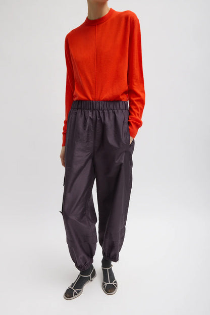 Crispy Nylon Wilt Pull On Jogger