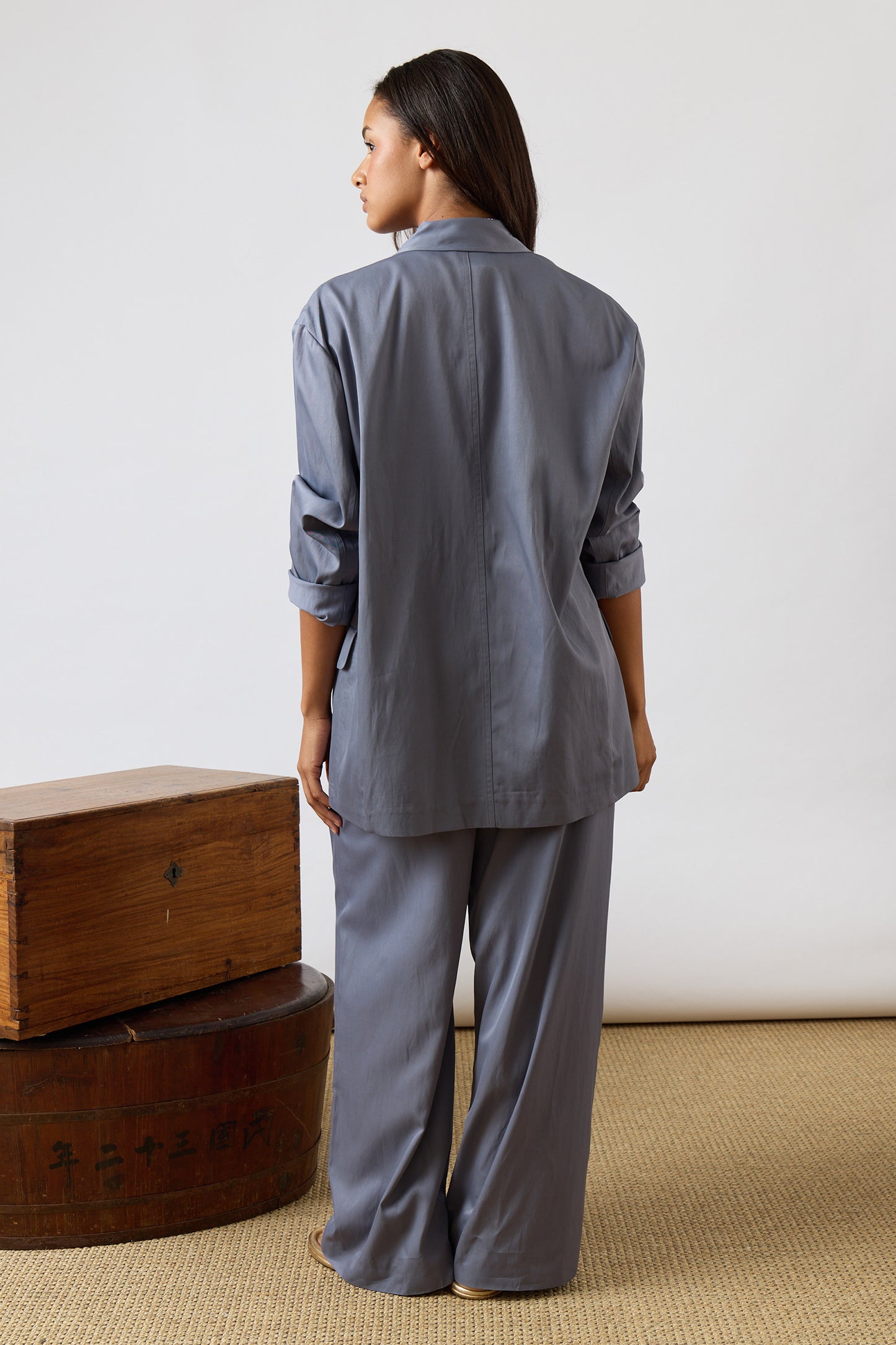 Drapey Suiting Liam Blazer