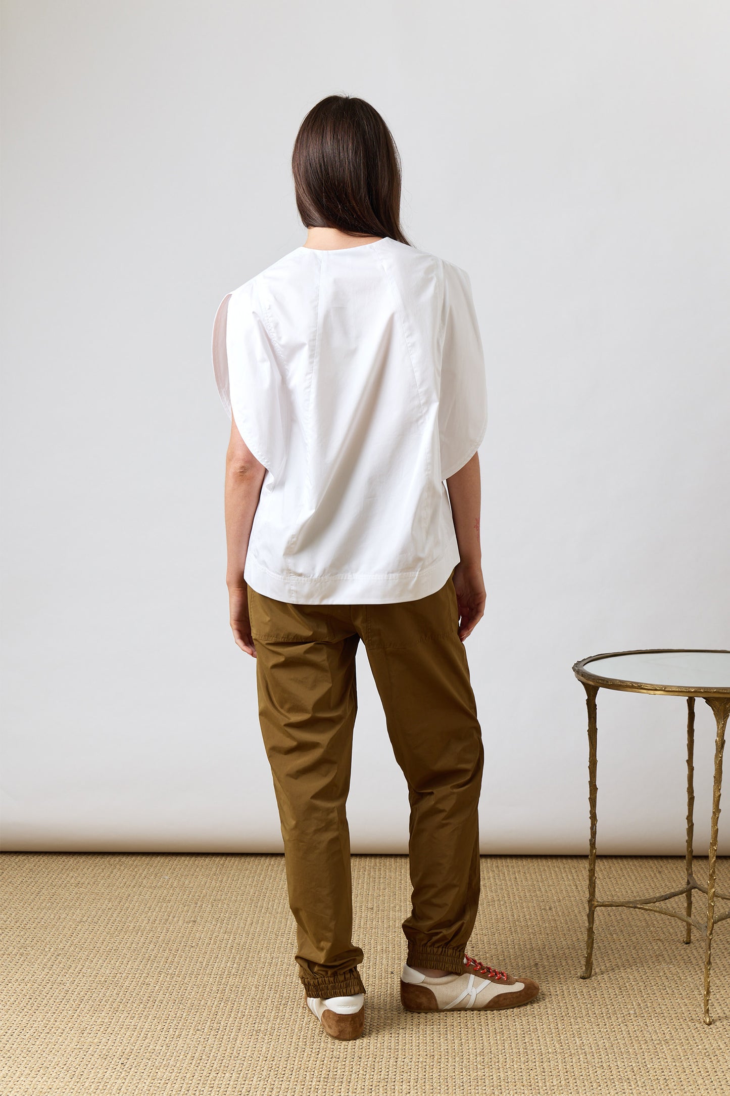 Eco Poplin Balloon Origami Top