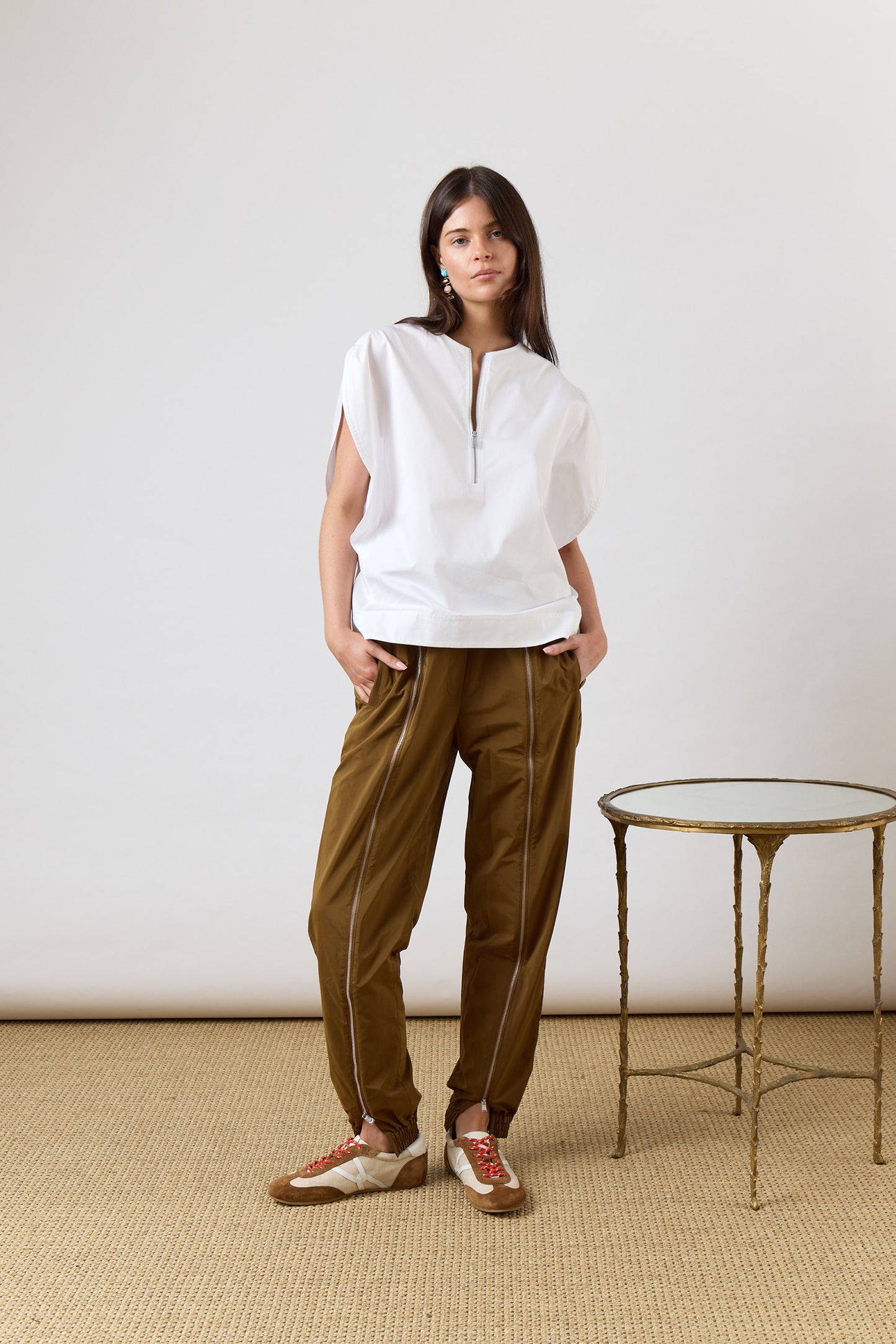 Eco Poplin Balloon Origami Top