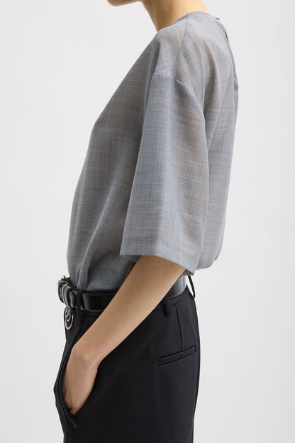 Sheer Wool Gauze Easy T