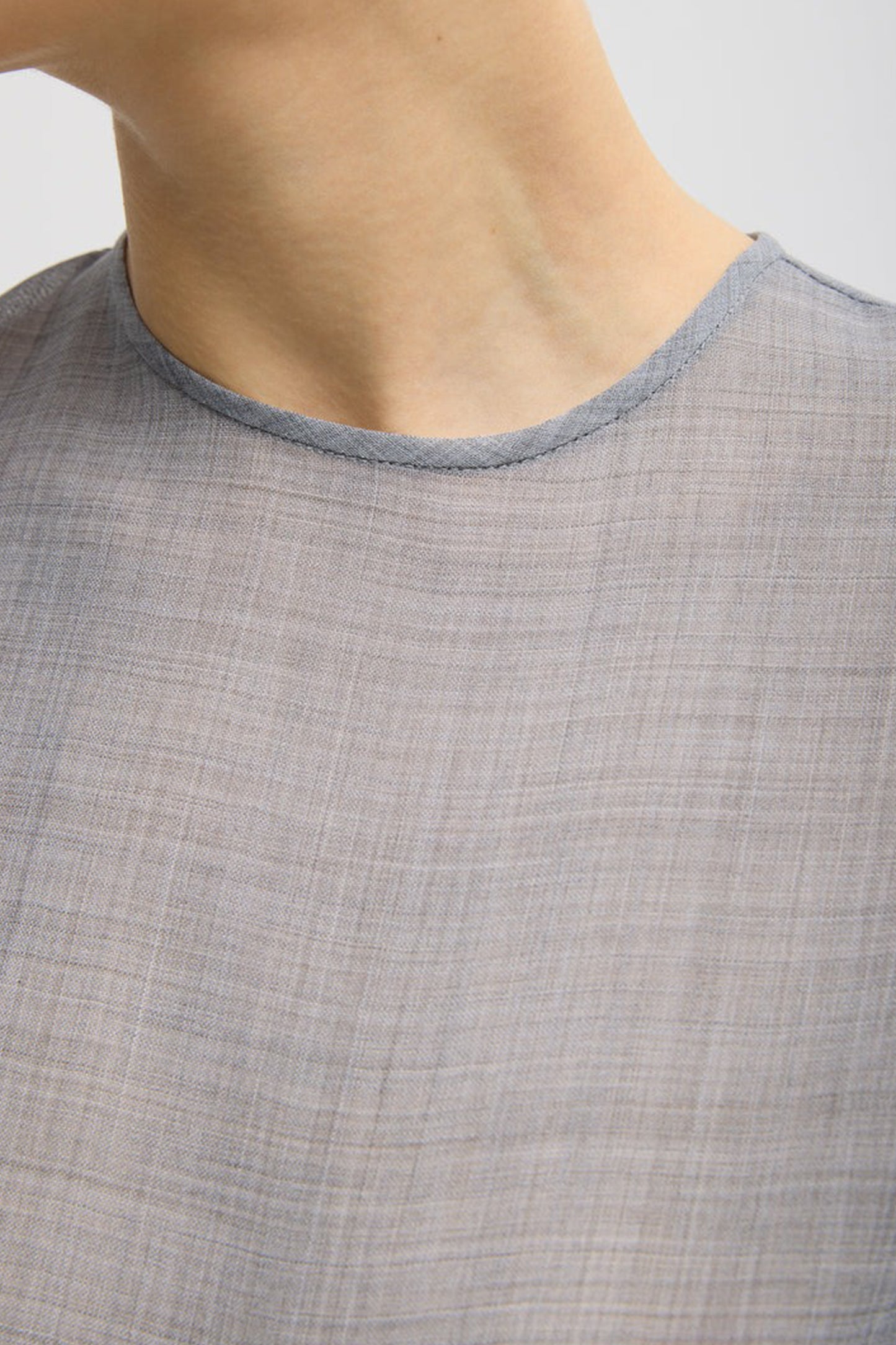 Sheer Wool Gauze Easy T