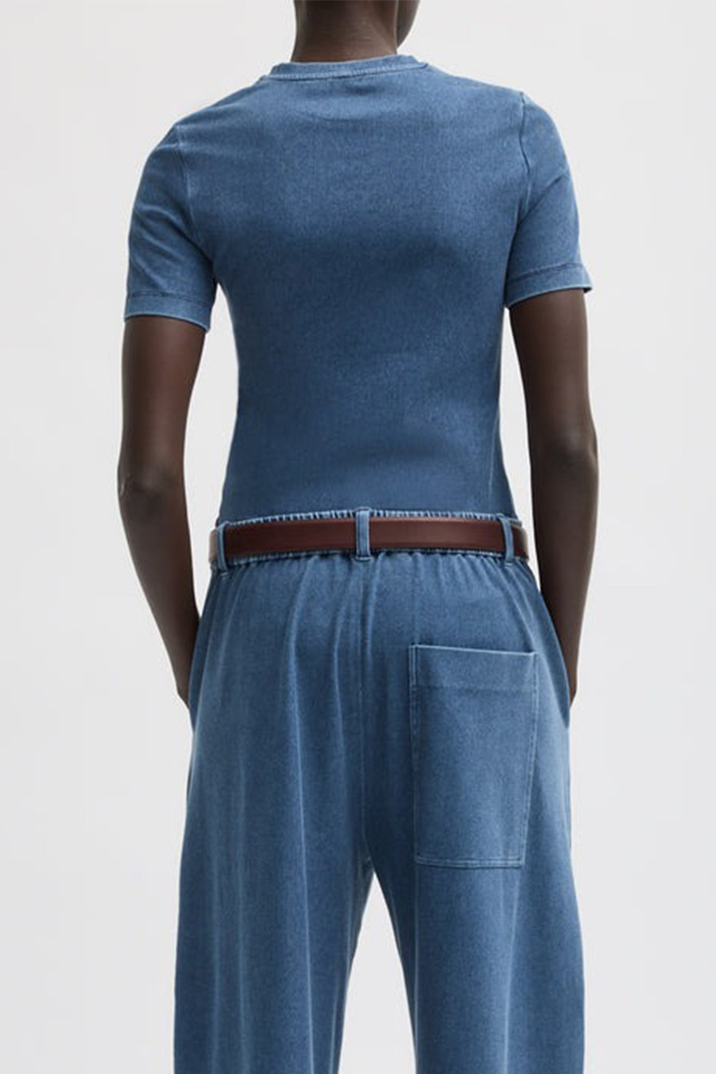 Stretch Denim Baby T