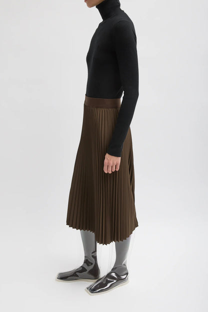 Nylon Pleating Sunray Skirt