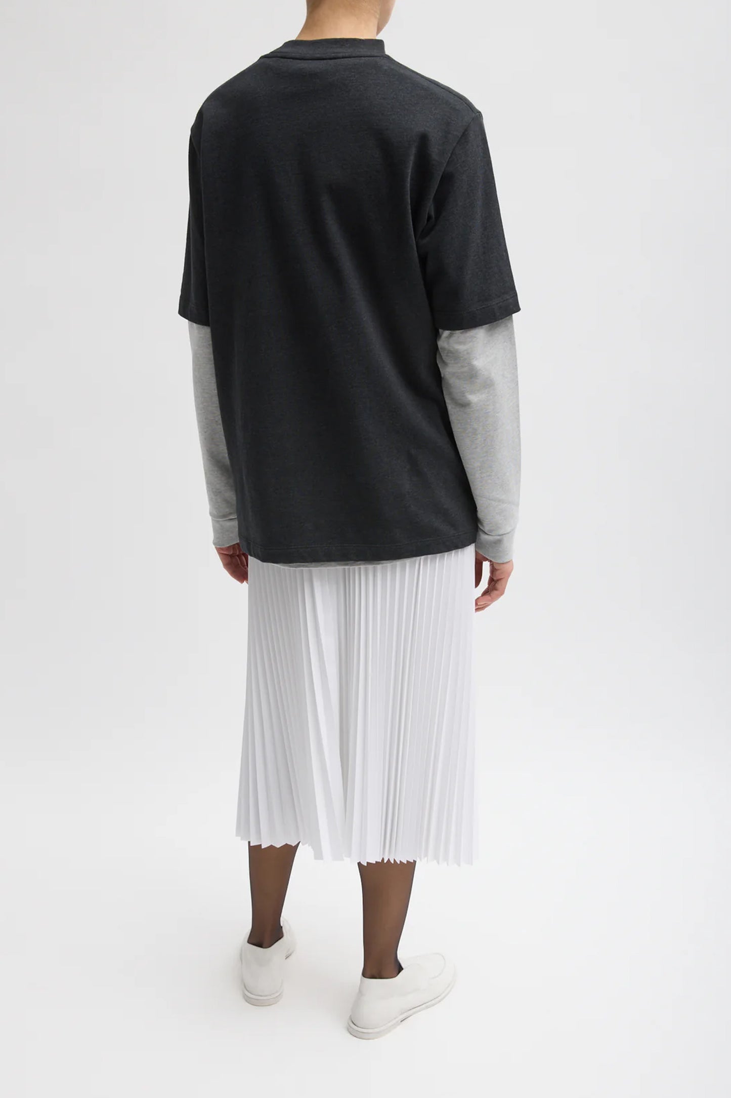 Nylon Pleating Sunray Skirt