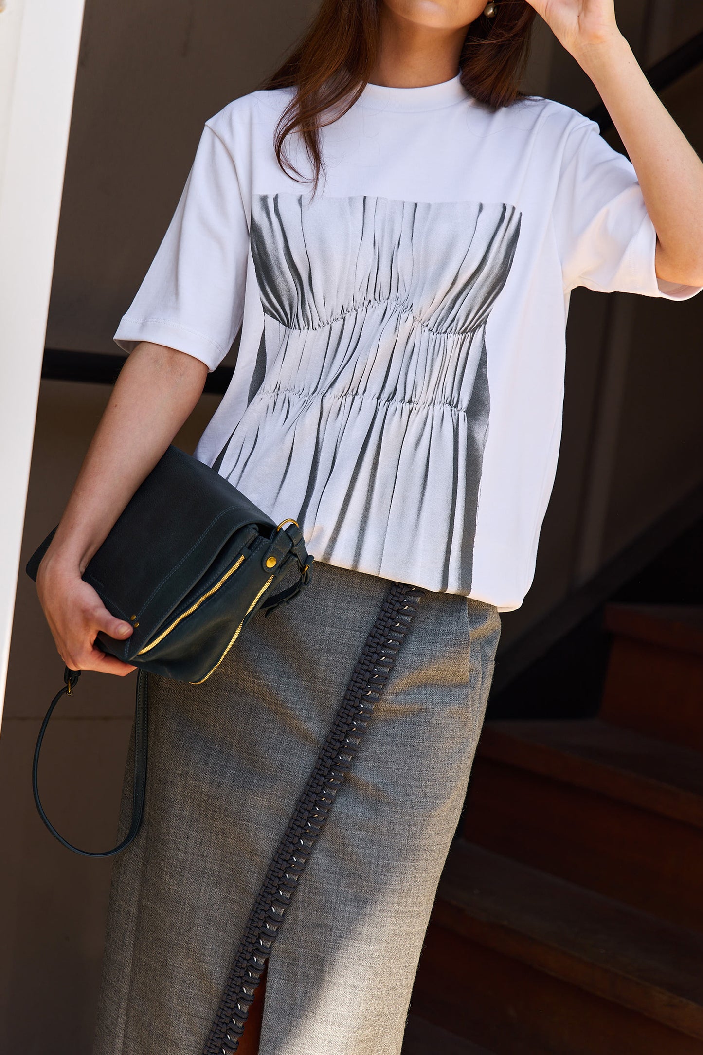 Trompe Loeil Printed T