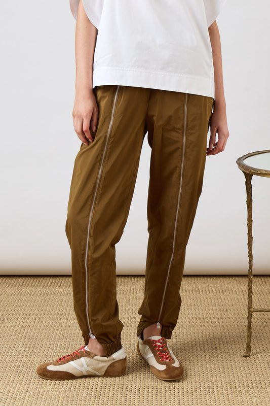 Nylon Zipper Jogger