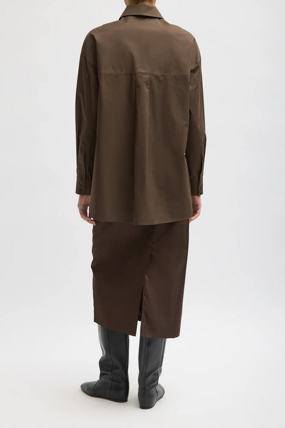 Eco Poplin Tailored Shirt