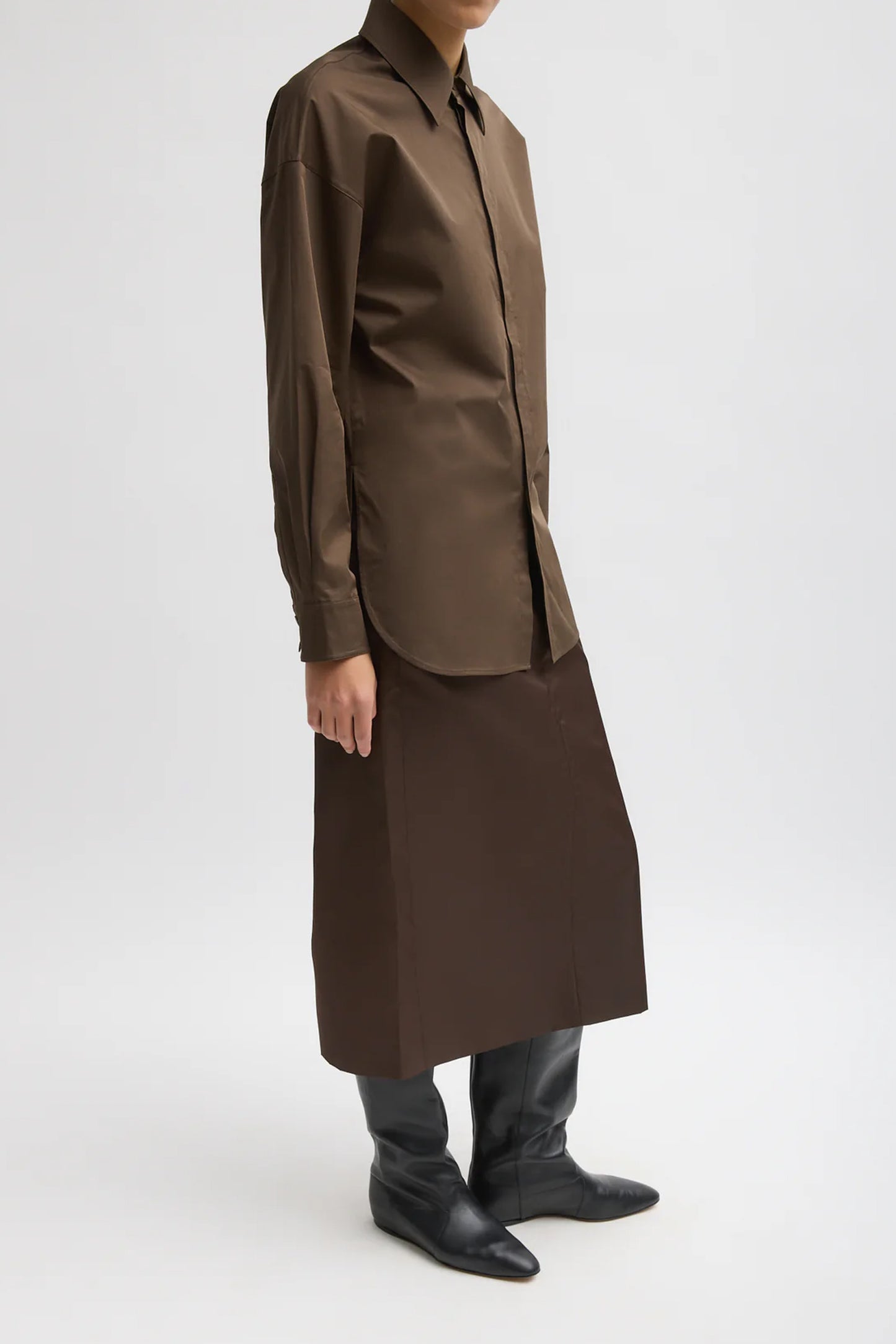 Eco Poplin Tailored Shirt