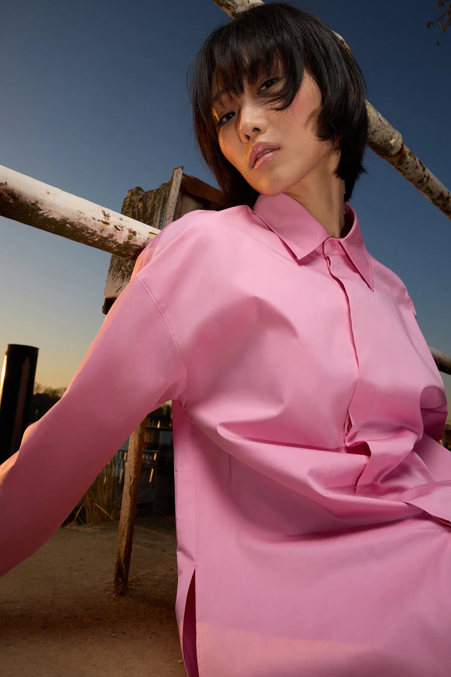 Eco Poplin Tailored Shirt