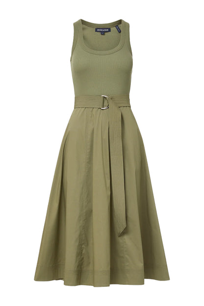 Ennis Mixed Media Dress