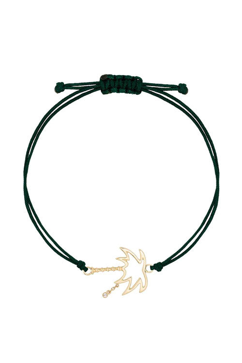 Palm Tree Cord Bracelet