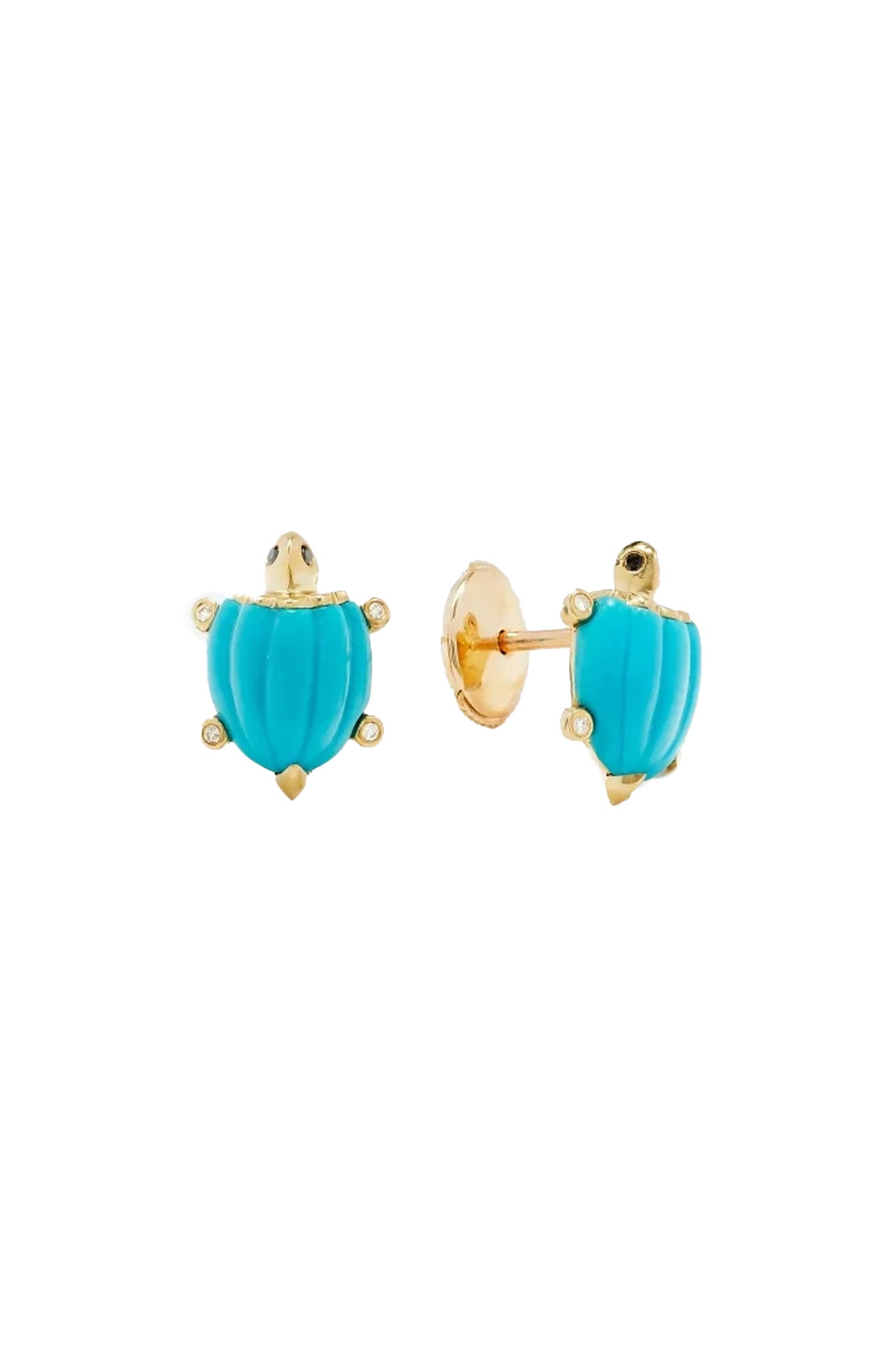 Turquoise turtle deals earrings