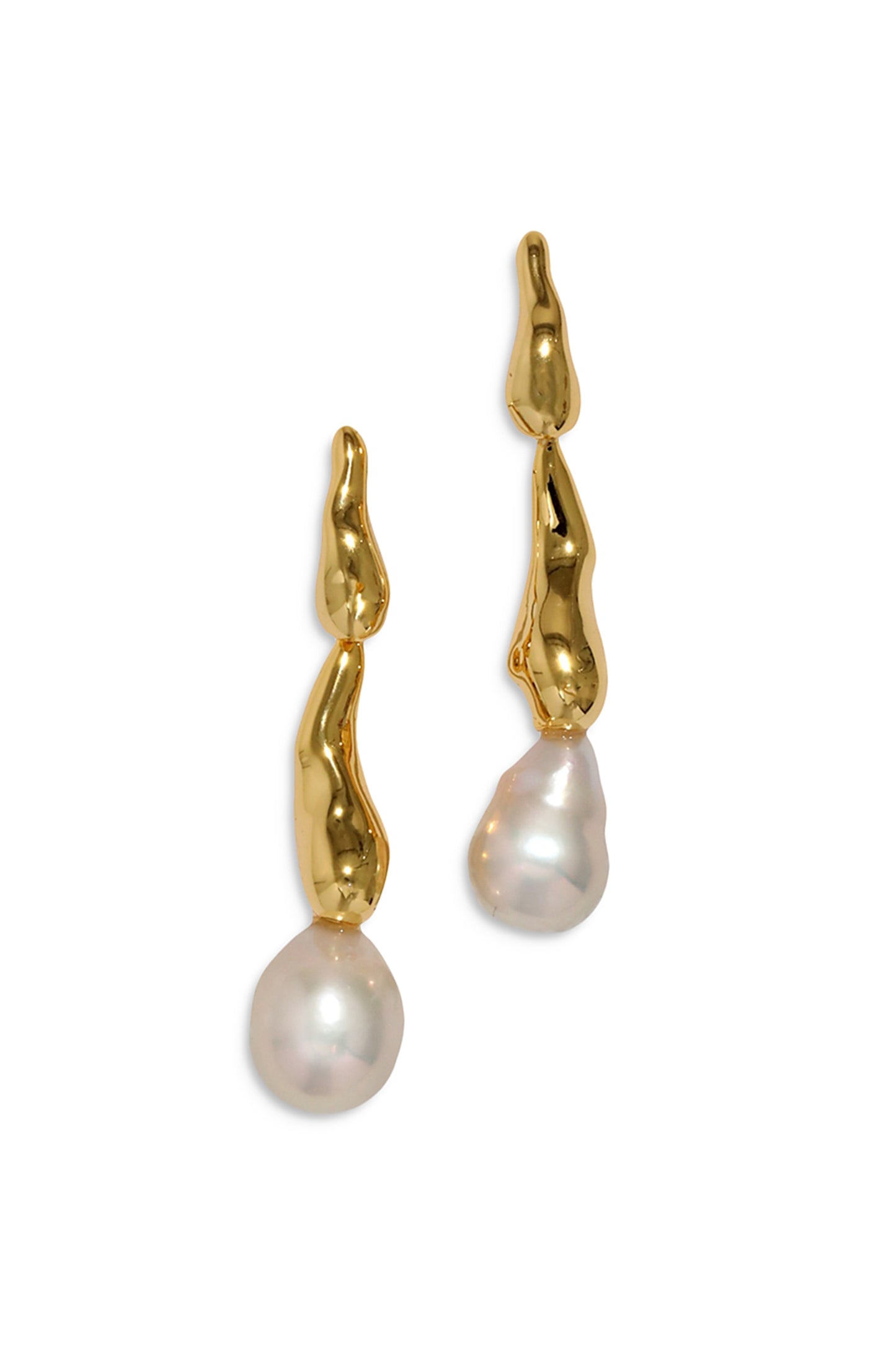 Perla Freshwater Drippy Earrings