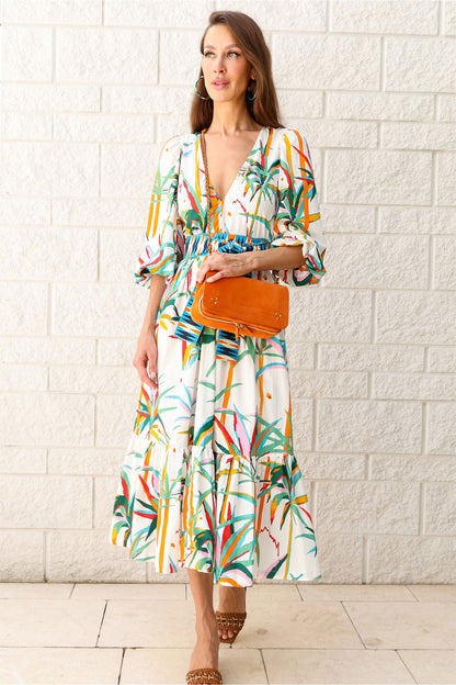 Loretta Tropical Dress - FINAL SALE