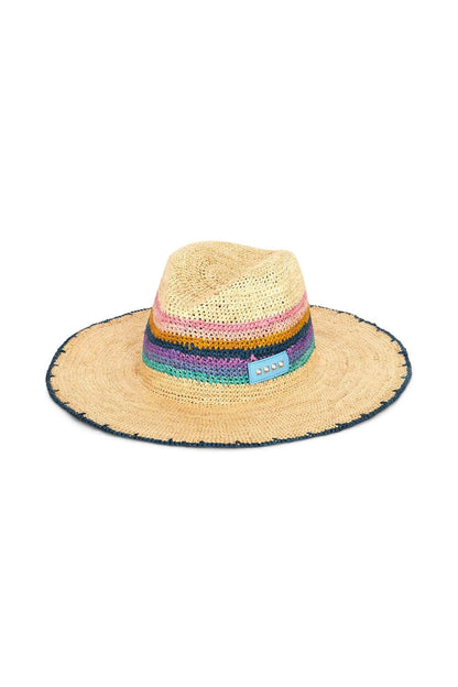 Woven Stripe Sun Hat