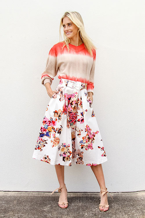 Floral Circle Skirt FINAL SALE